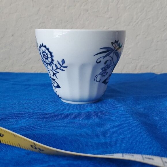 VTG J & G Meakin Classic Blue Nordic Onion Tea Cup - Picture 5 of 8